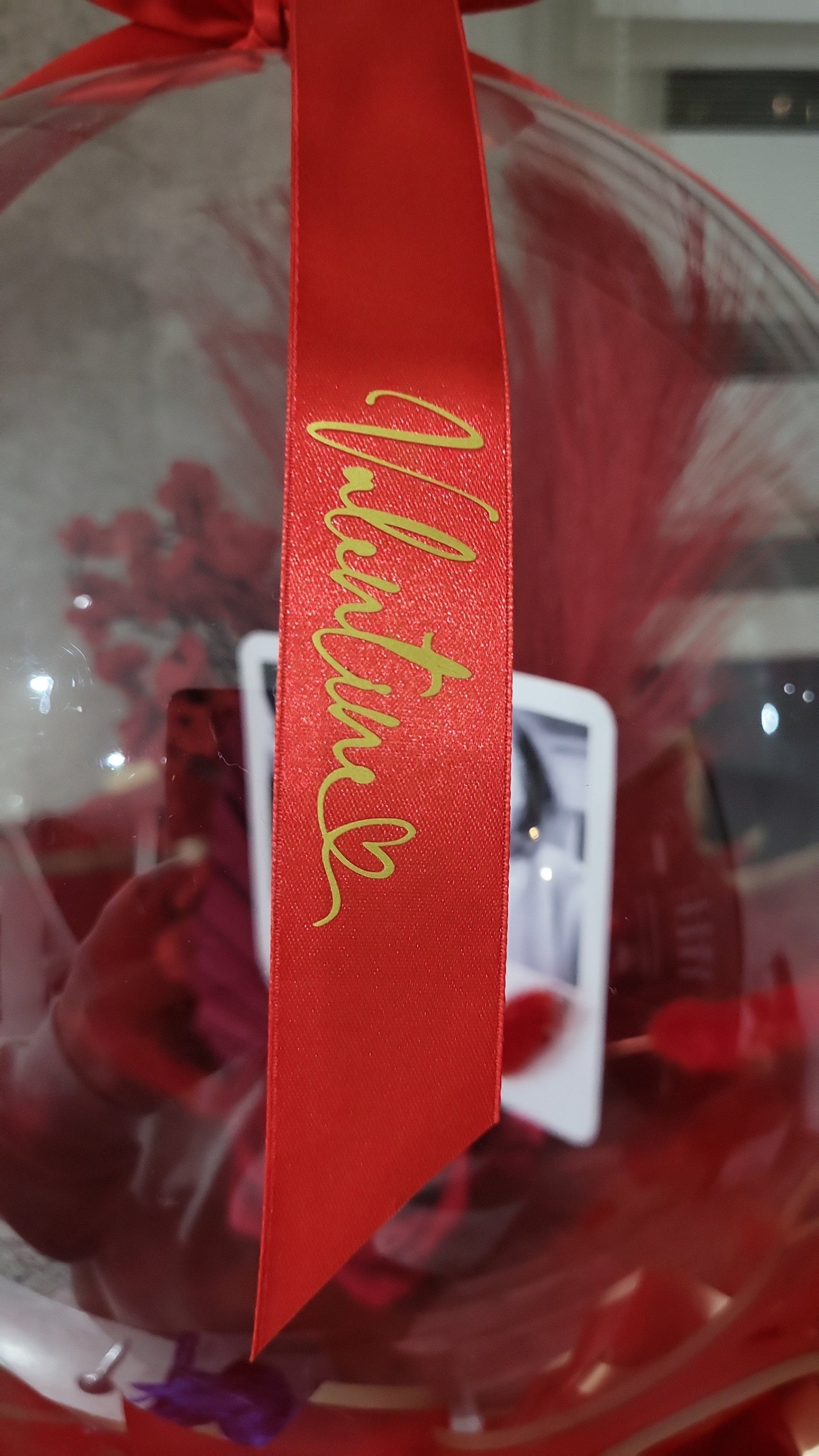 Picture Perfect Red Flower Balloon Bouquet