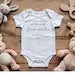 Baby Announcement Bodysuit, Keeping Little Secret, Personalised Vest