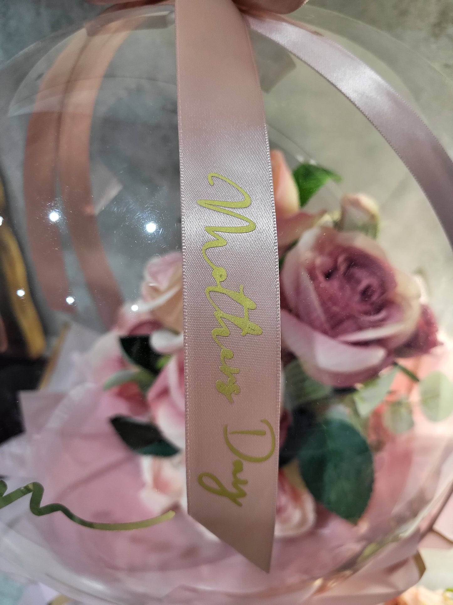 Pink Roses Bouquet Balloon