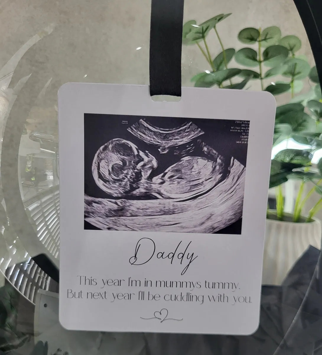 Fathers day to be balloon, Baby announcement , pregnancy announcement