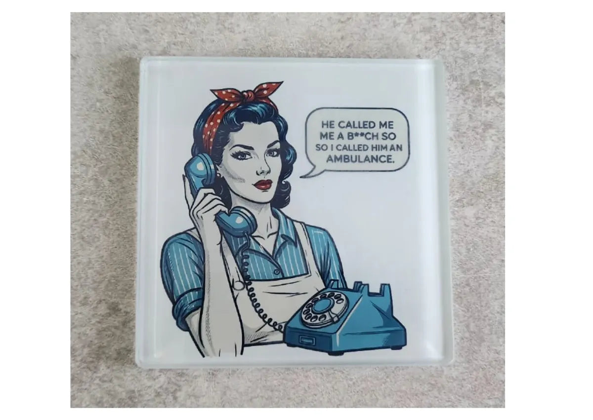 Retro Housewife coasters