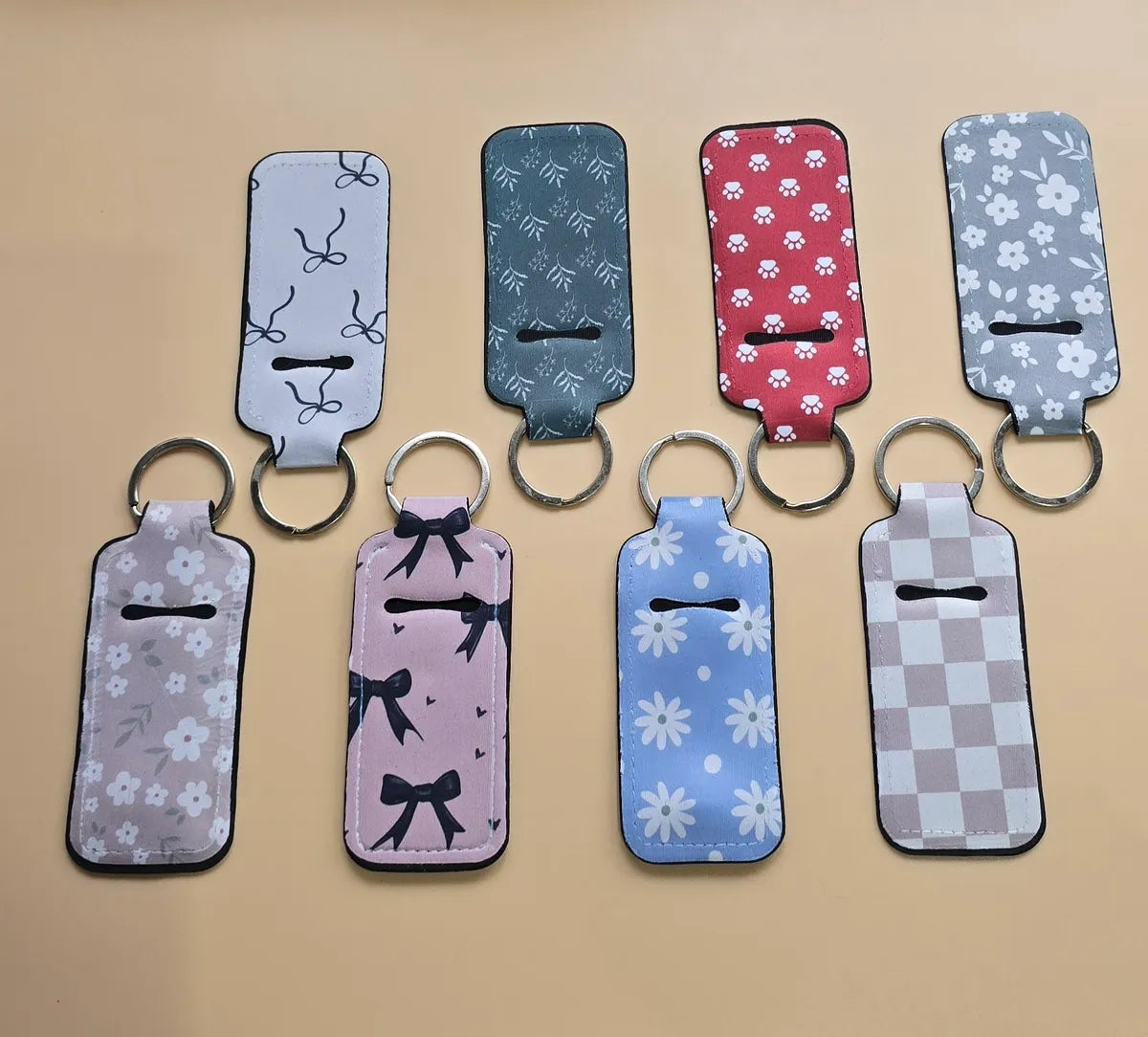 Chapstick Holder Keychain – Lip Balm Holder for Keys